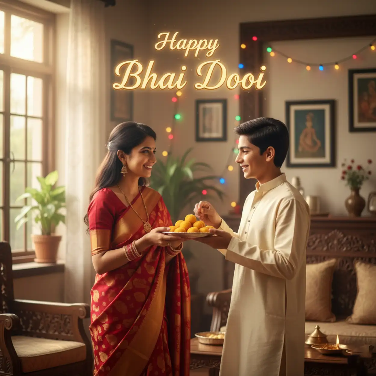 Bhai Dooj message in English for sister