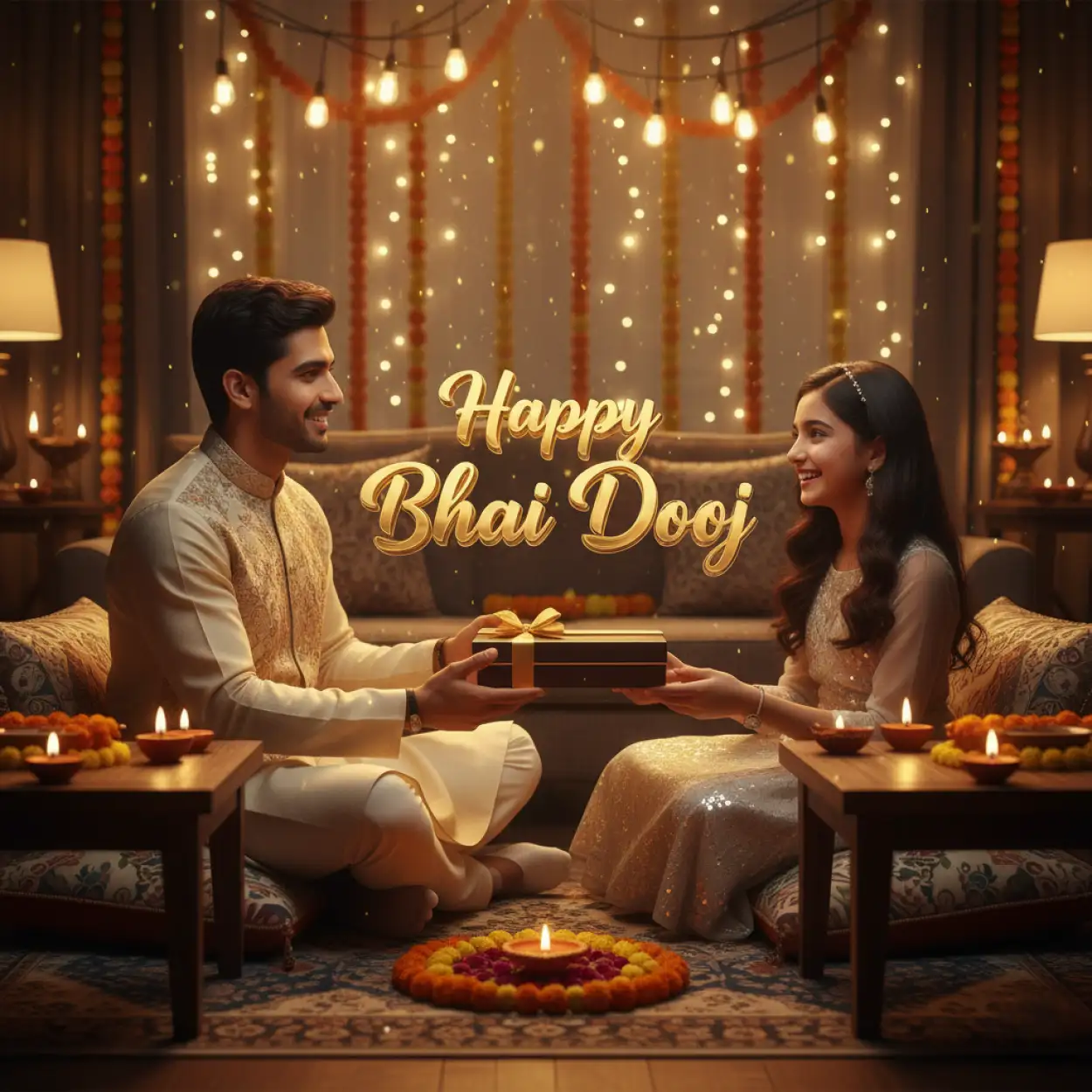 Bhai Dooj status for WhatsApp and Instagram