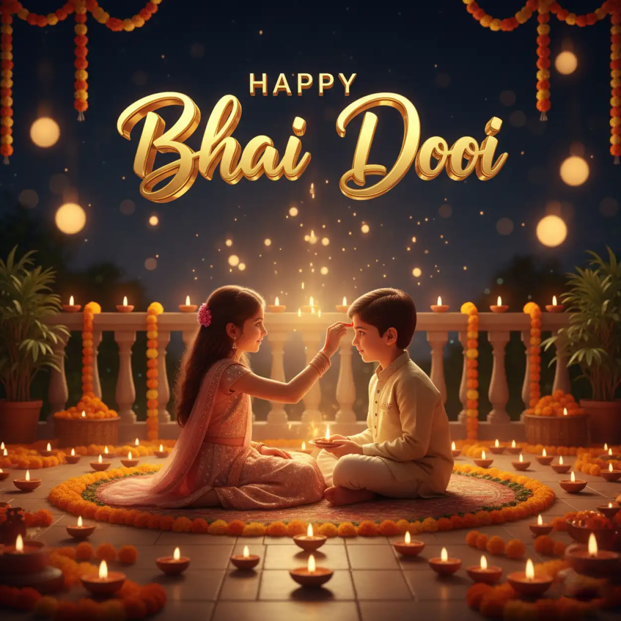 Bhai Dooj tikka thali items list