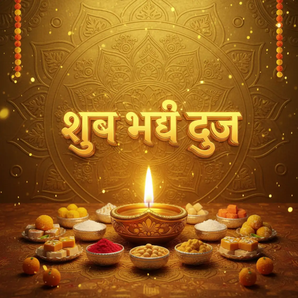 Bhai Dooj wishes in Hindi for brother
