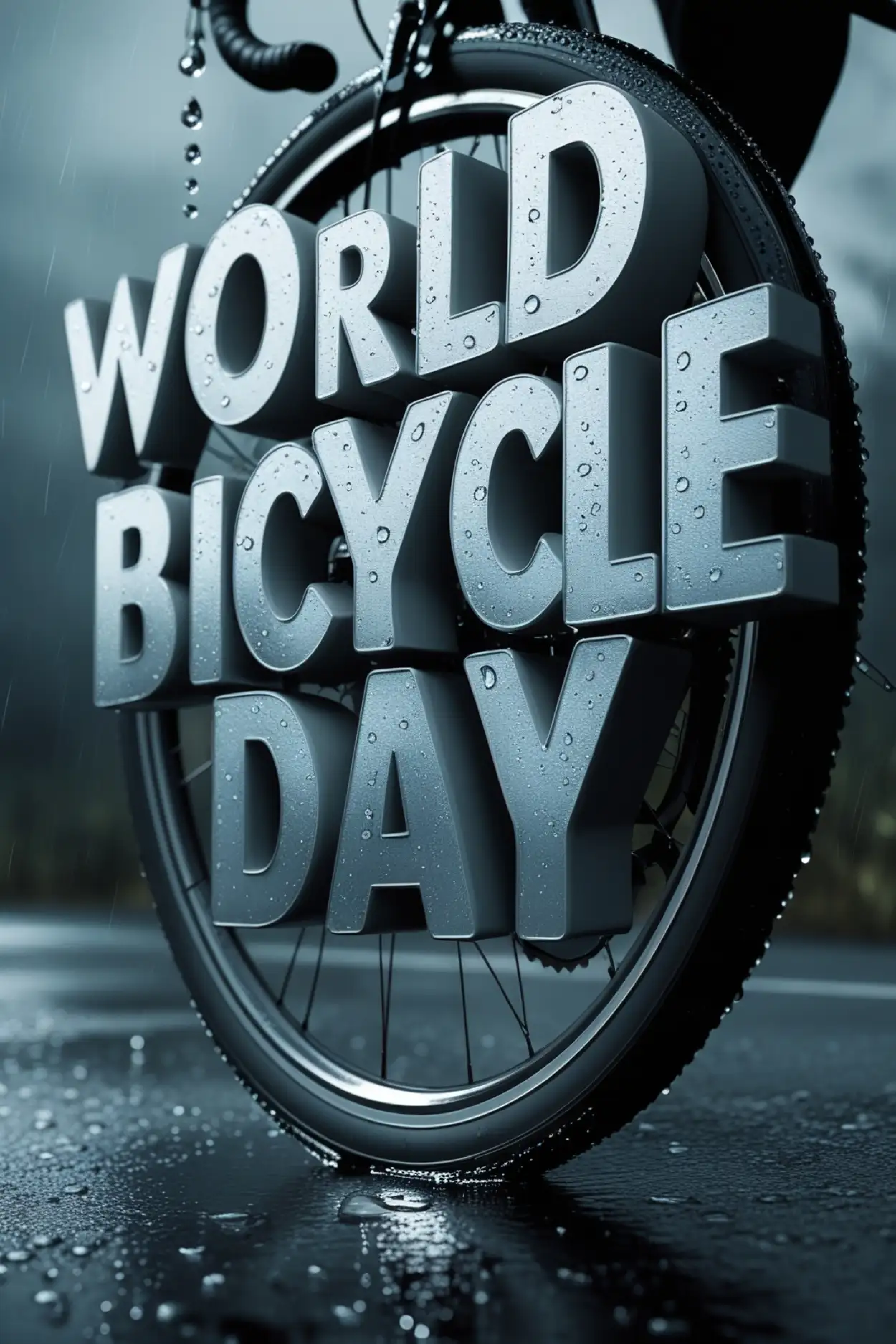 Free Download Bicycle Day Shayari With Image - High Quality World Bicycle Day Background