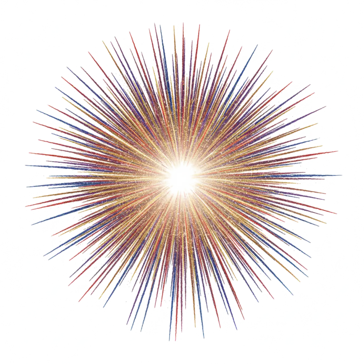 big fireworks burst png hd