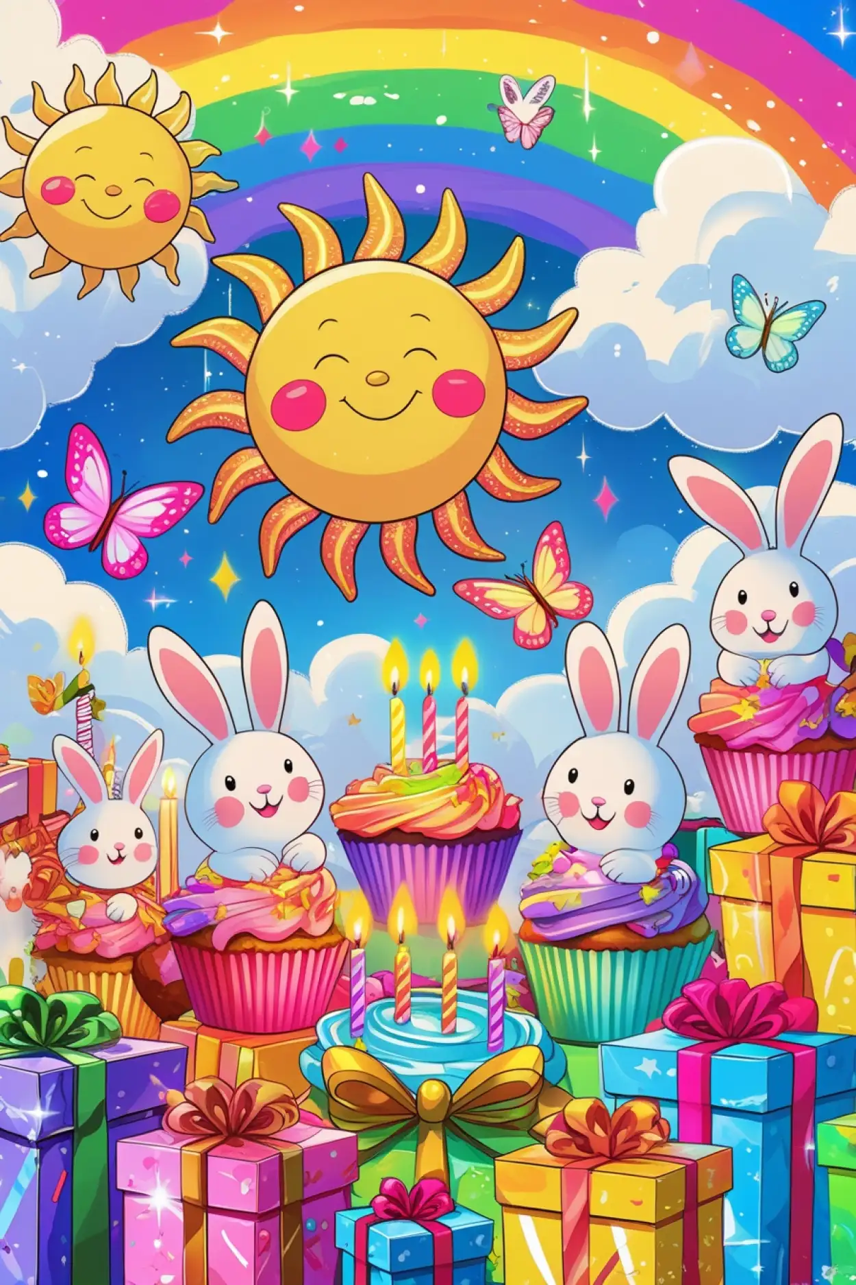 birthday background for Instagram story