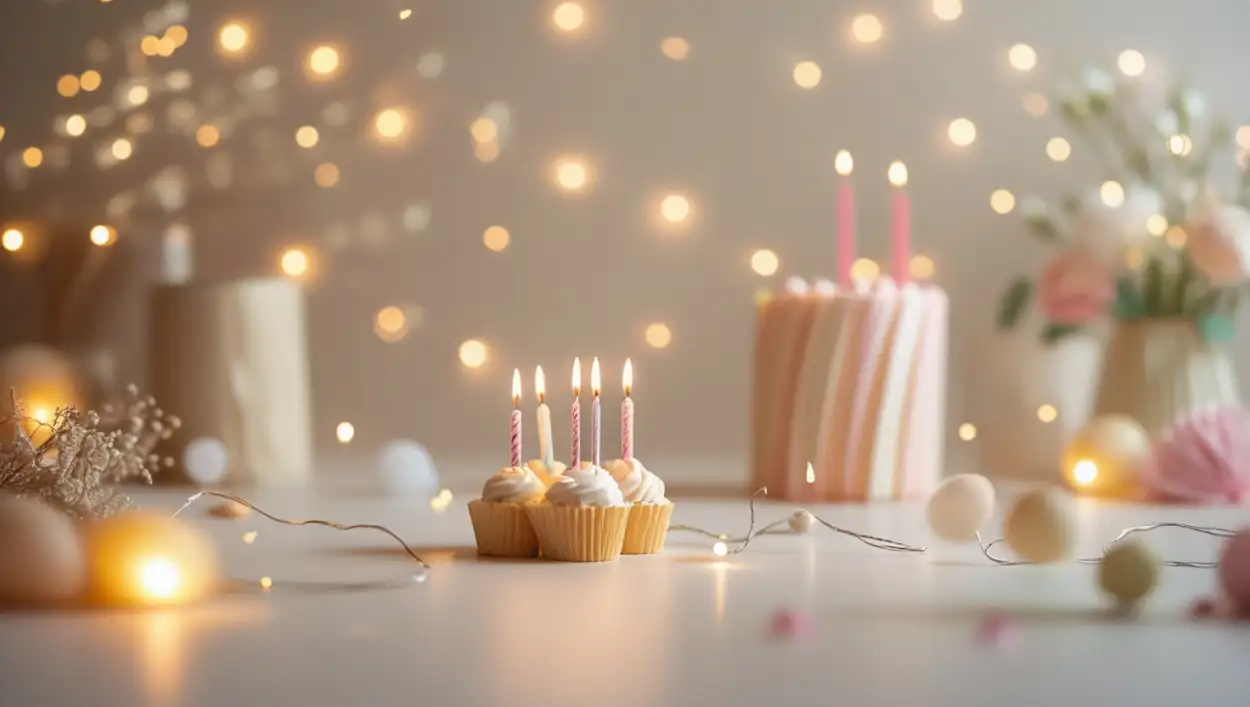 Free Download Birthday Background With Cake And Candles - High Quality Happy Birthday Background Background