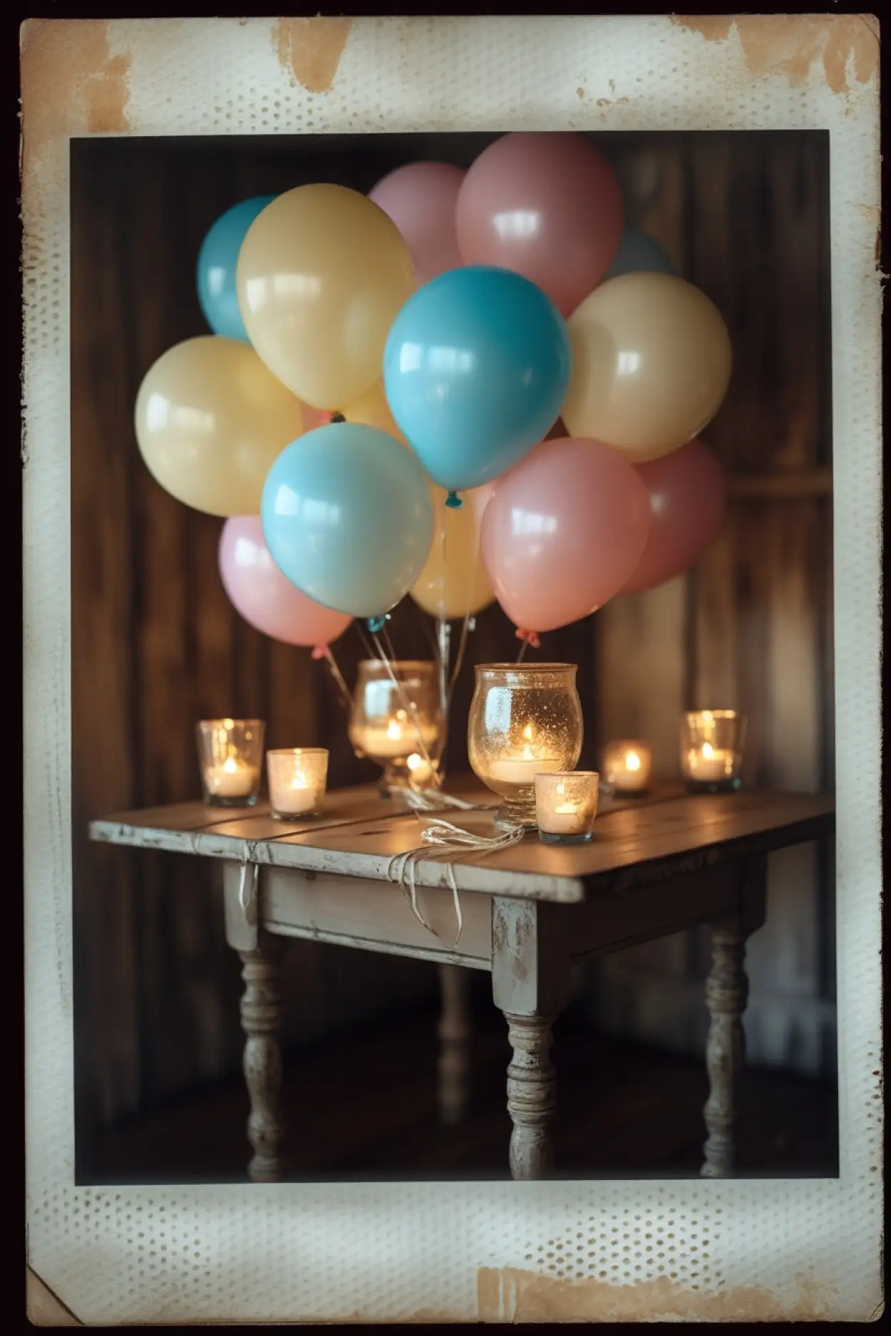 birthday party background for editing