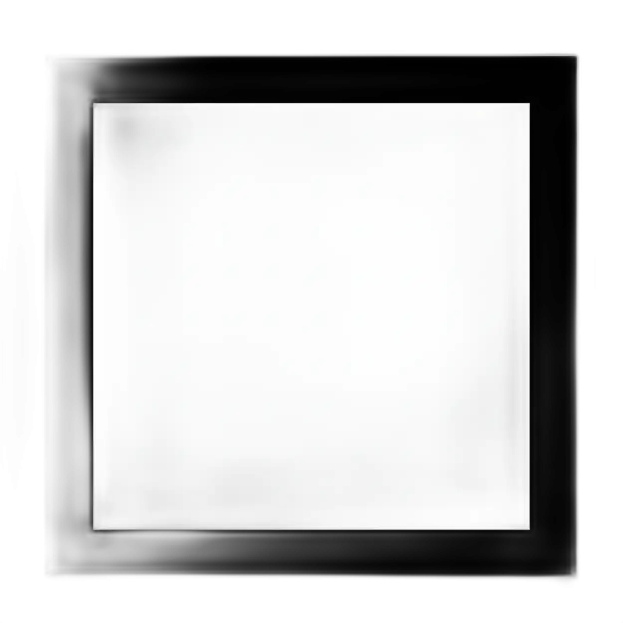 black frame png transparent