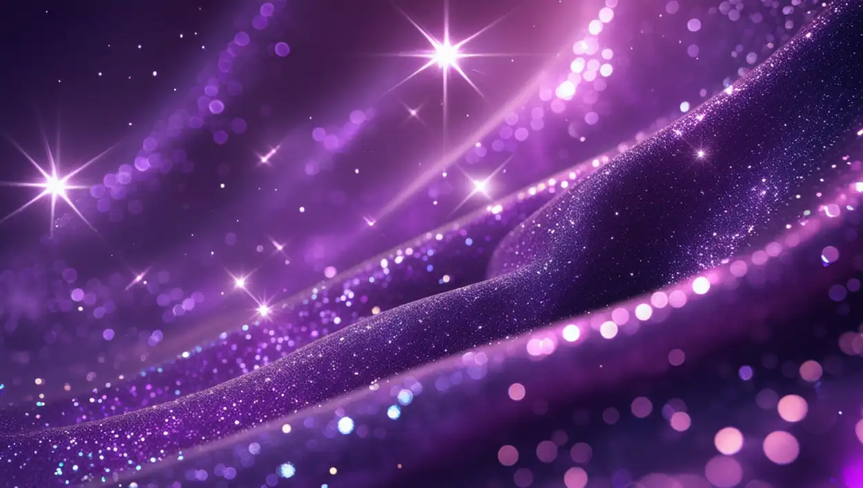 black sparkle background with golden stars