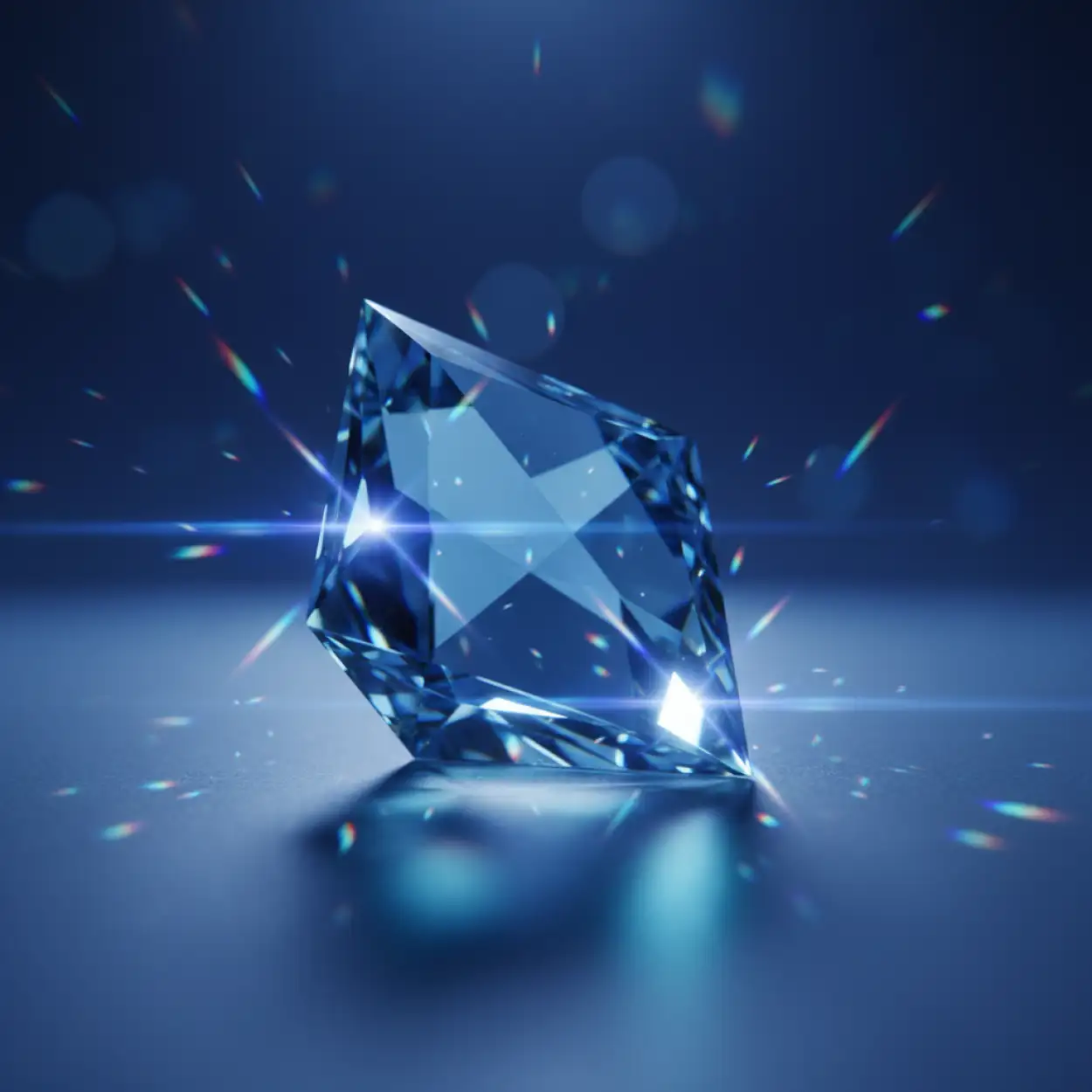 blue bokeh YouTube thumbnail background