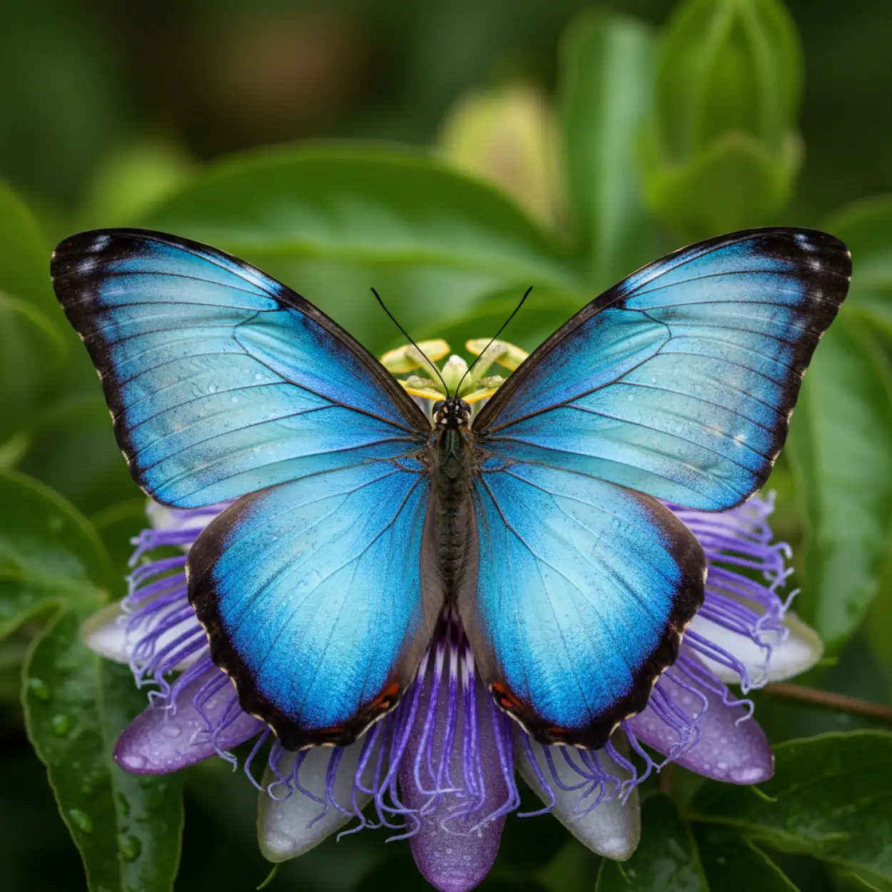 Free Download Blue Flower Bouquet Picture With Transparent Background - High Quality Blue Picture Background