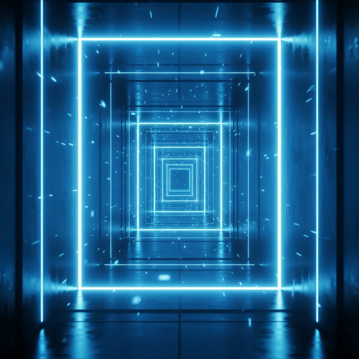 blue futuristic neon YouTube thumbnail background