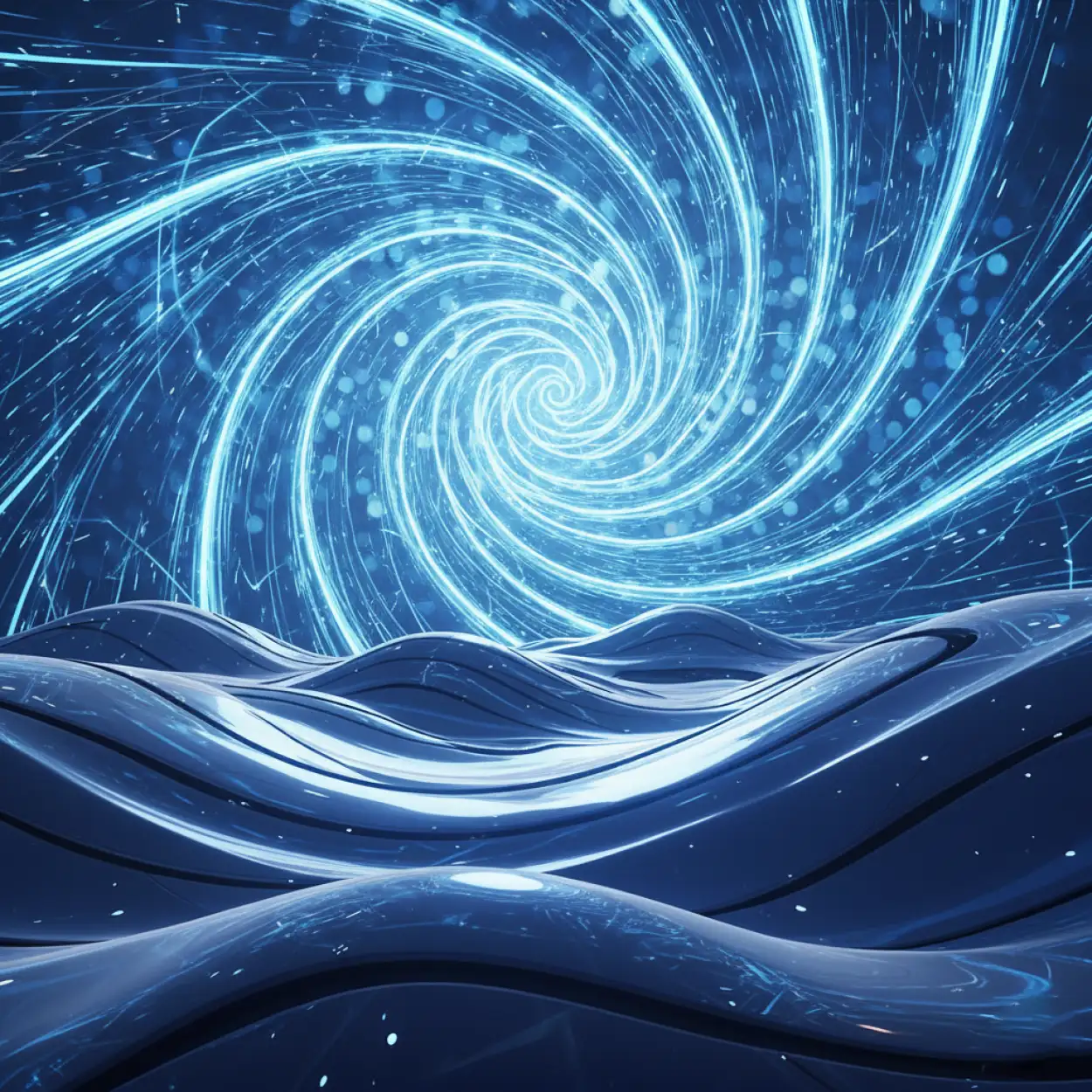 blue neon YouTube thumbnail background