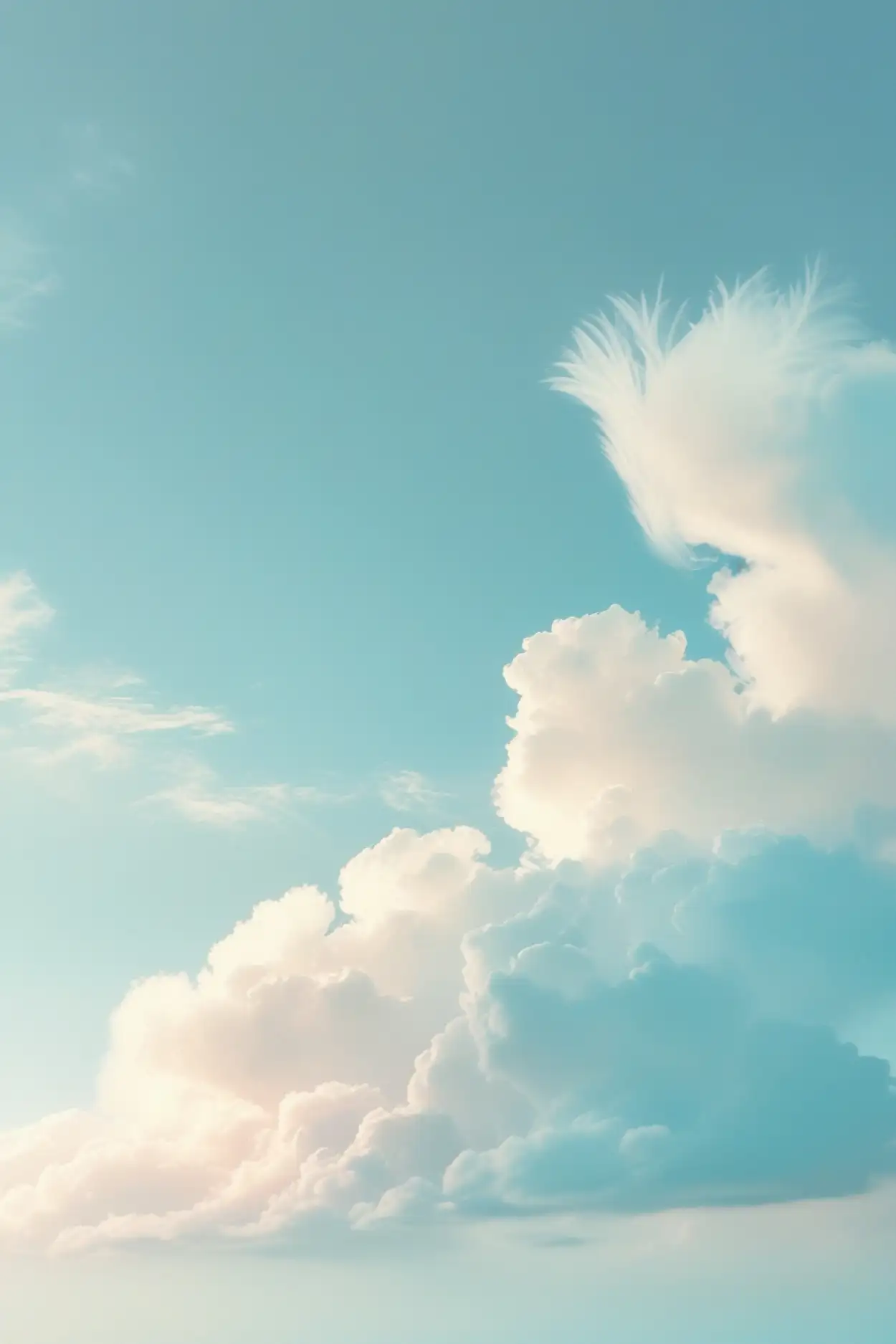Free Download Blue Picture Dreamy Soft Cloud Background - High Quality Blue Picture Background