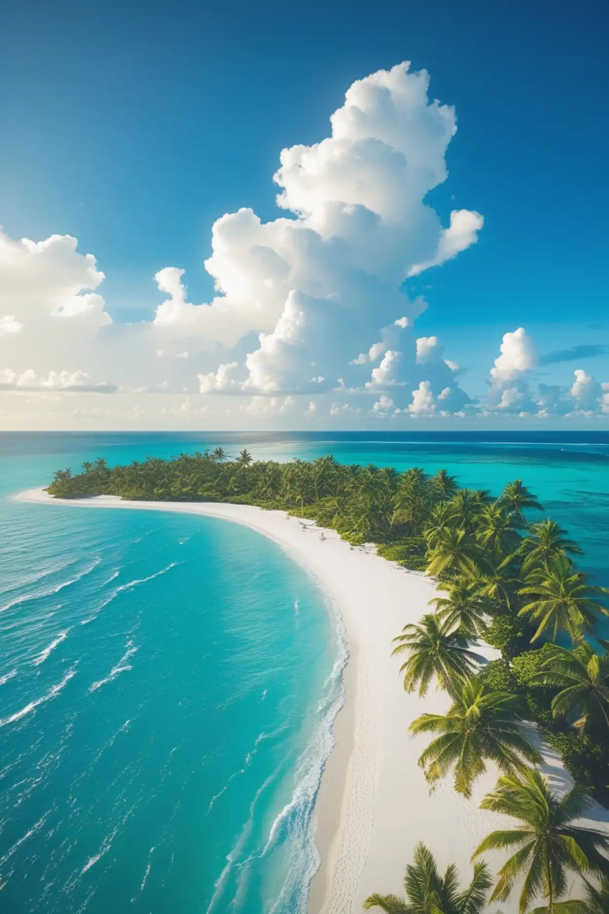 blue picture ocean waves high resolution