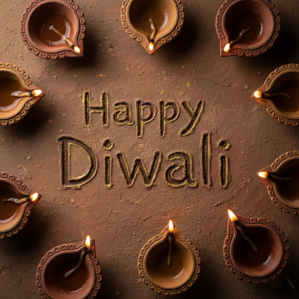 Brand Happy Diwali Creative Post Image With Modern Typography - Royalty Free Happy Diwali Image | Pngmagic Free Download Brand Happy Diwali Creative Post Image With Modern Typography - High Quality Happy Diwali Background