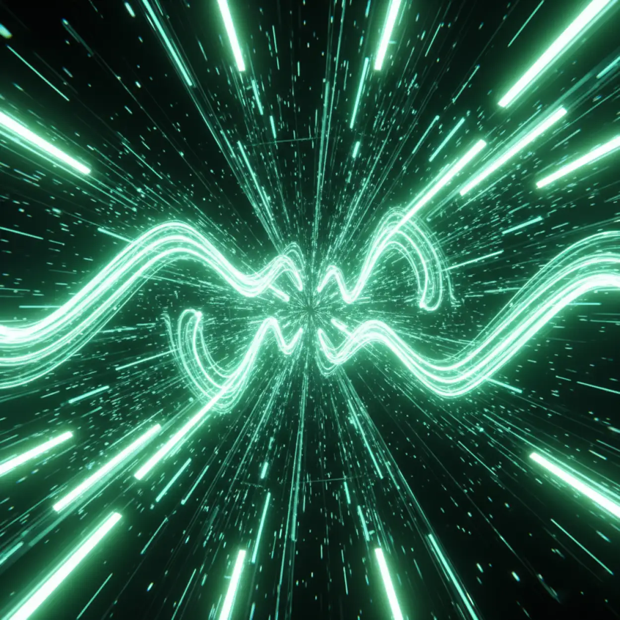 bright neon green youtube thumbnail background