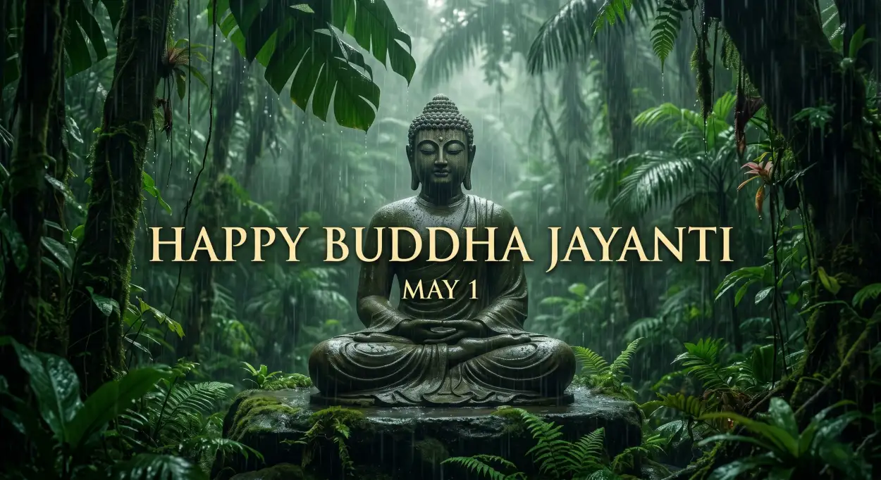 Free Download Buddha Jayanti 2026 Calm Background Images - High Quality Happy Buddha Jayanti 2026 Wishes Background Image