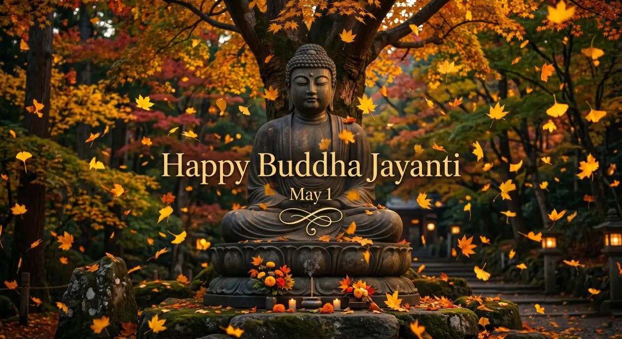 Free Download Buddha Jayanti 2026 Spiritual Wallpaper - High Quality Happy Buddha Jayanti 2026 Wishes Image