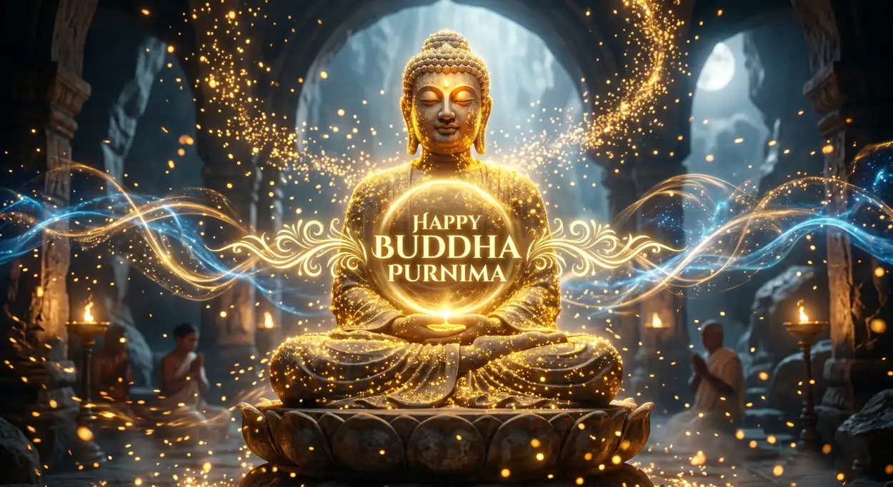 Free Download Buddha Purnima 2026 Lord Buddha Statue Images Hd - High Quality Happy Buddha Purnima Wishes 2026 Image