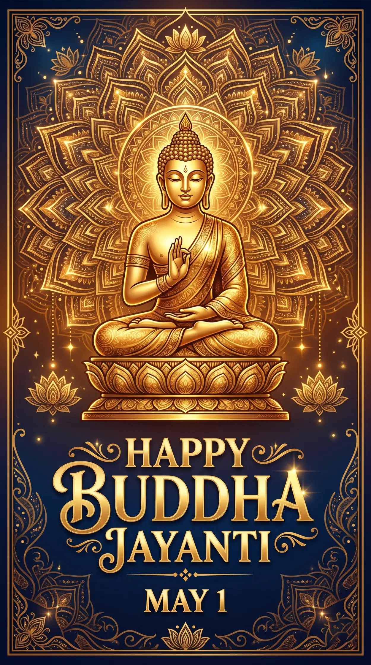 Free Download Buddha Purnima 2026 Png Transparent Images - High Quality Happy Buddha Jayanti 2026 Wishes Transparent PNG