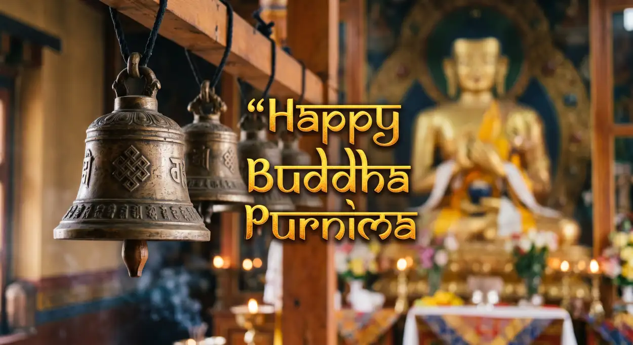 Free Download Buddha Purnima 2026 Spiritual Status For Whatsapp - High Quality Happy Buddha Purnima Wishes 2026 Image