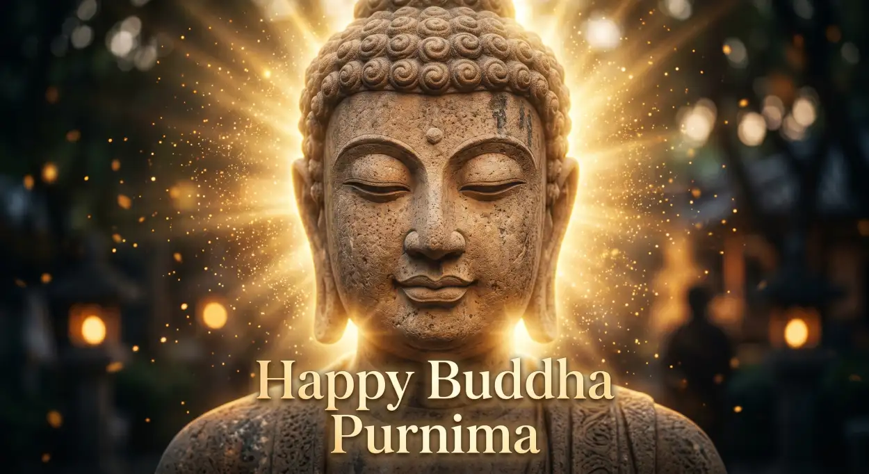 Free Download Buddha Purnima 2026 Trending Wishes Images - High Quality Happy Buddha Purnima Wishes 2026 Image