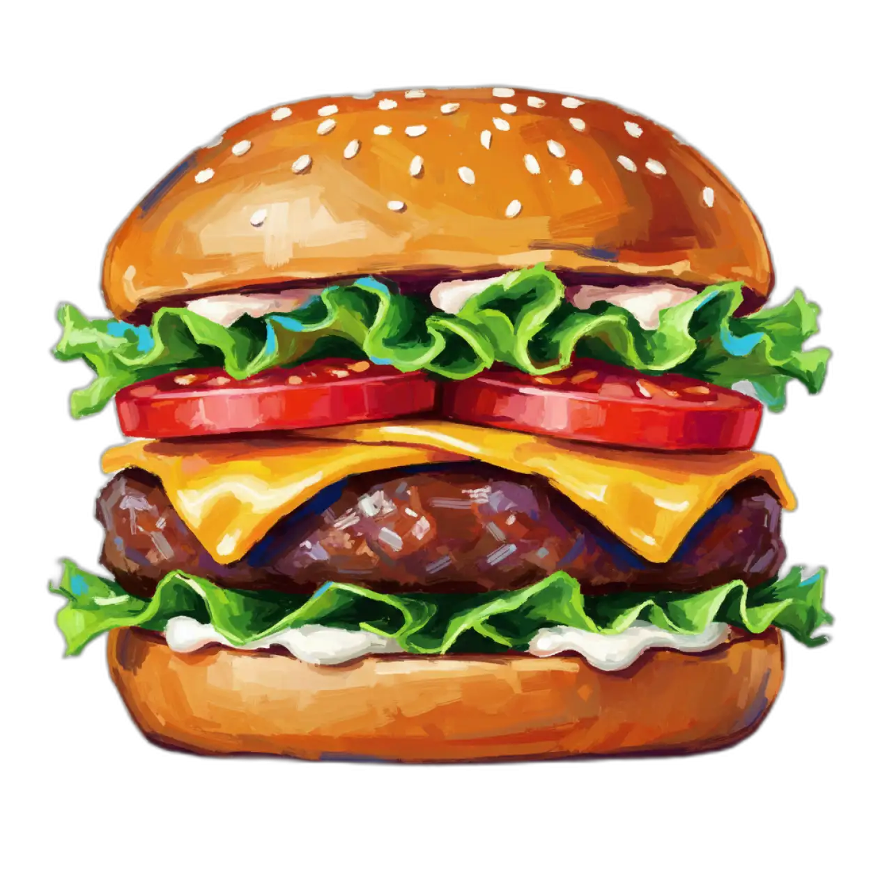 burger png illustration
