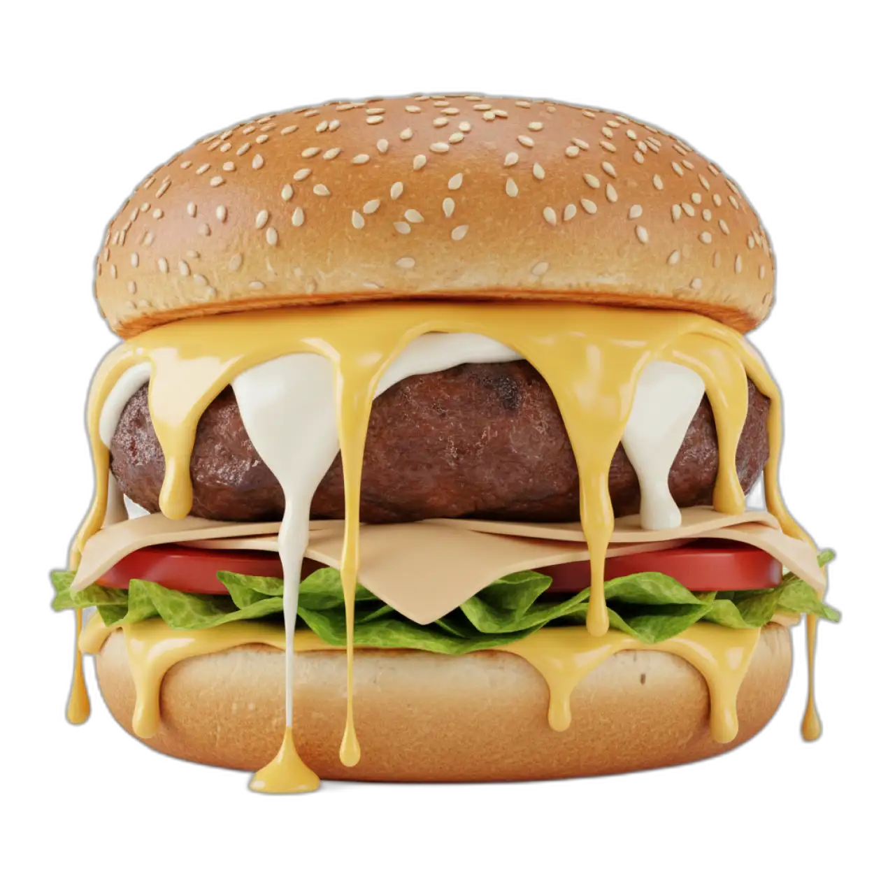 burger png modern style