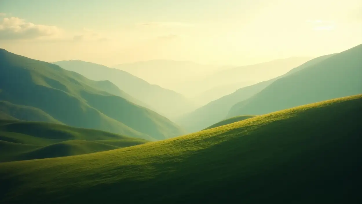 calm valley nature background for thumbnails