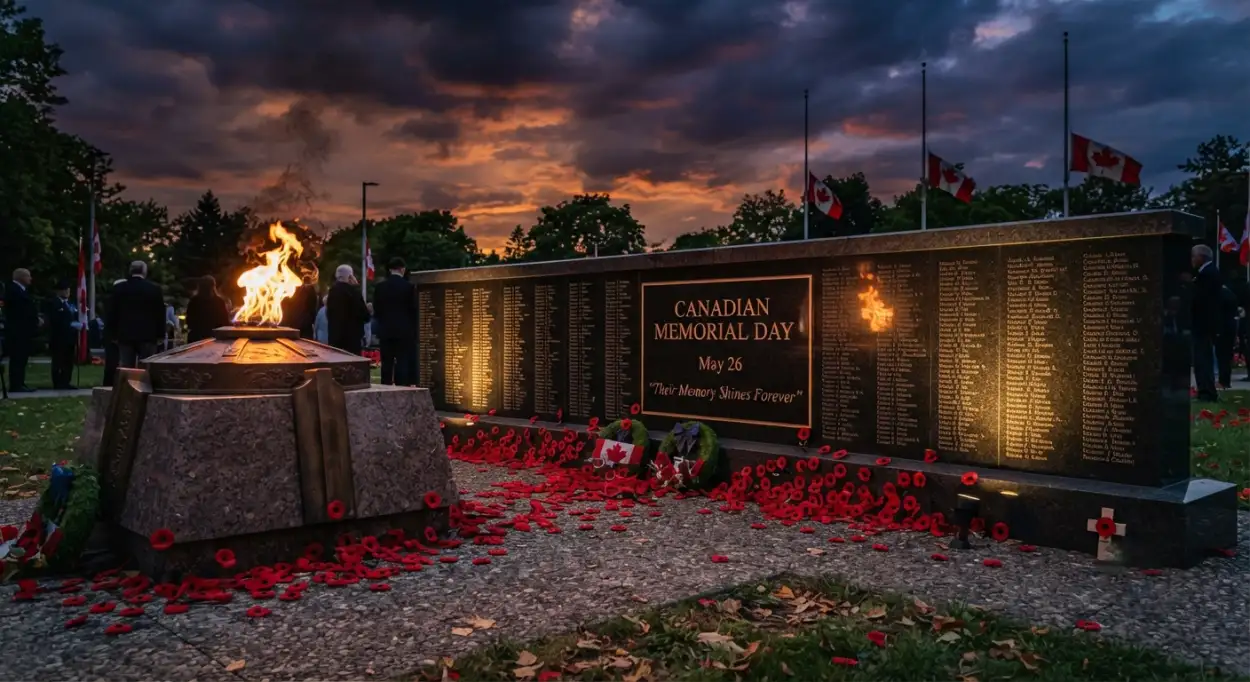 Free Download Canadian Memorial Day Dawn Remembrance Wallpaper - High Quality Canadian Memorial Day Image
