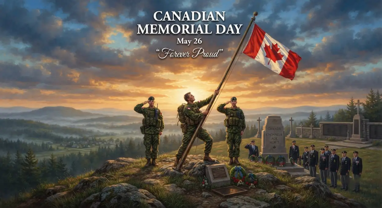 Free Download Canadian Memorial Day Memorial Illustration - High Quality Canadian Memorial Day Image