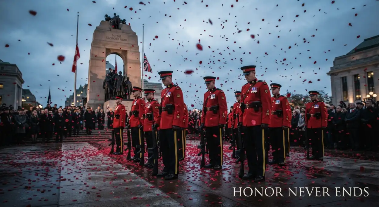 Free Download Canadian Memorial Day Military Honor Image - High Quality Canadian Memorial Day Image