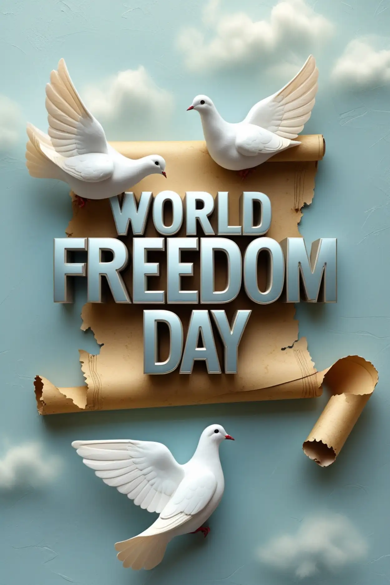 cartoon image of press freedom day