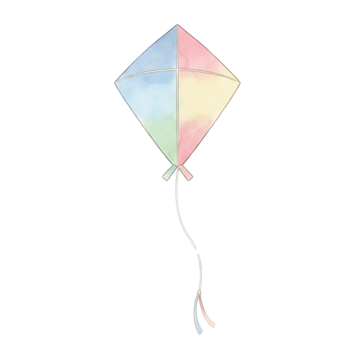 Free Download Cartoon Kite Png Transparent For Kids - High Quality Kite Png PNG Image