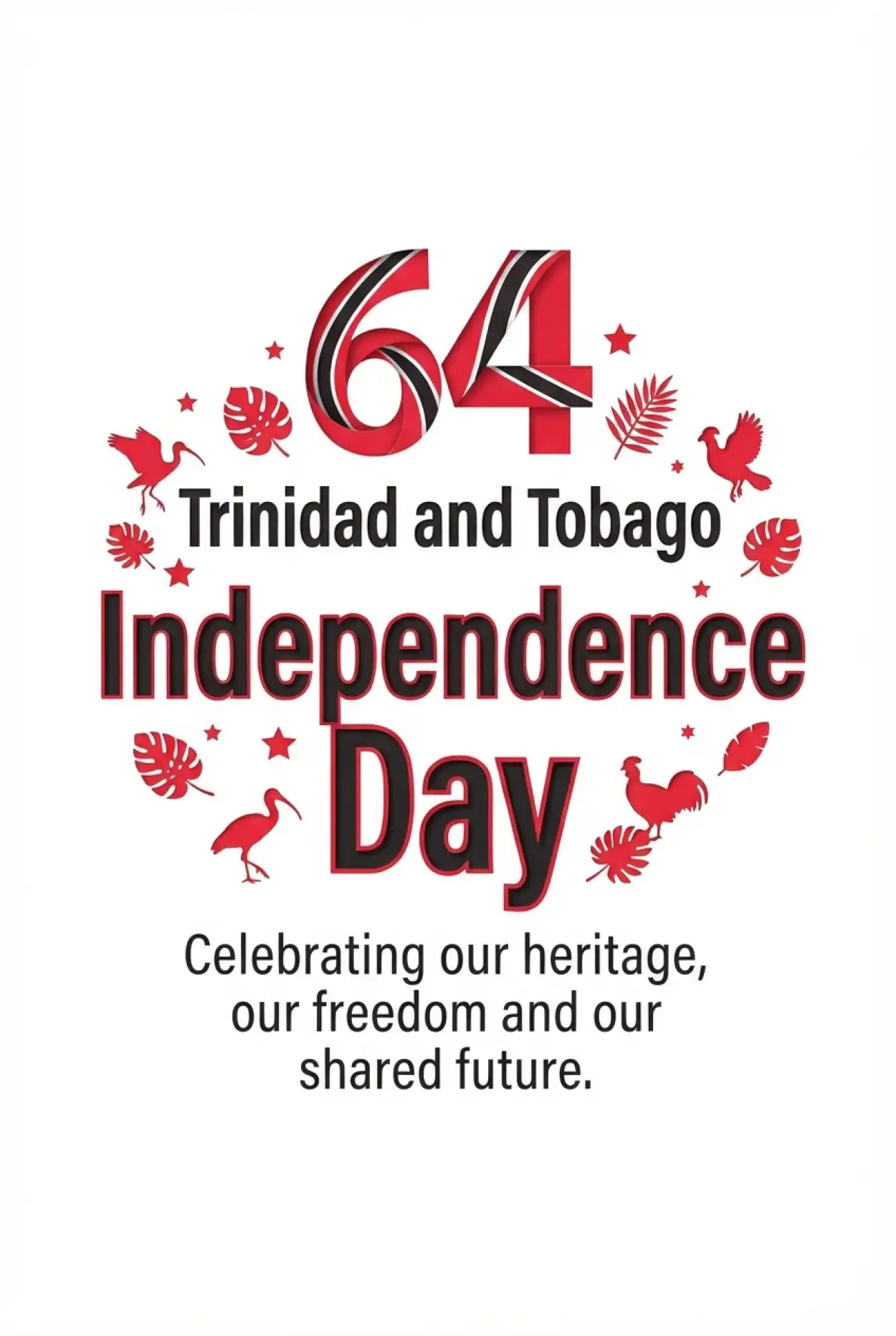 Free Download Celebrating 64 Years Of Trinidad And Tobago Independence - High Quality Trinidad And Tobago Independence Day 2026 Image