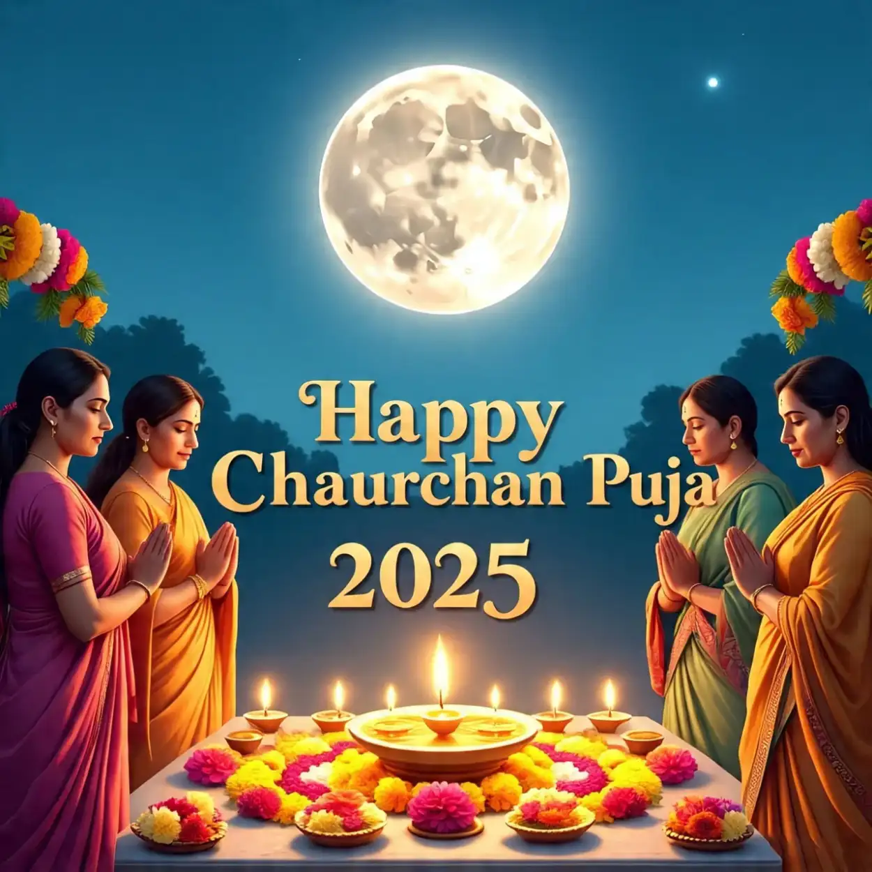 Chaurchan Puja 2025 status for WhatsApp