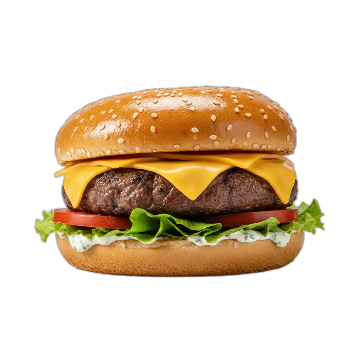 cheeseburger png transparent