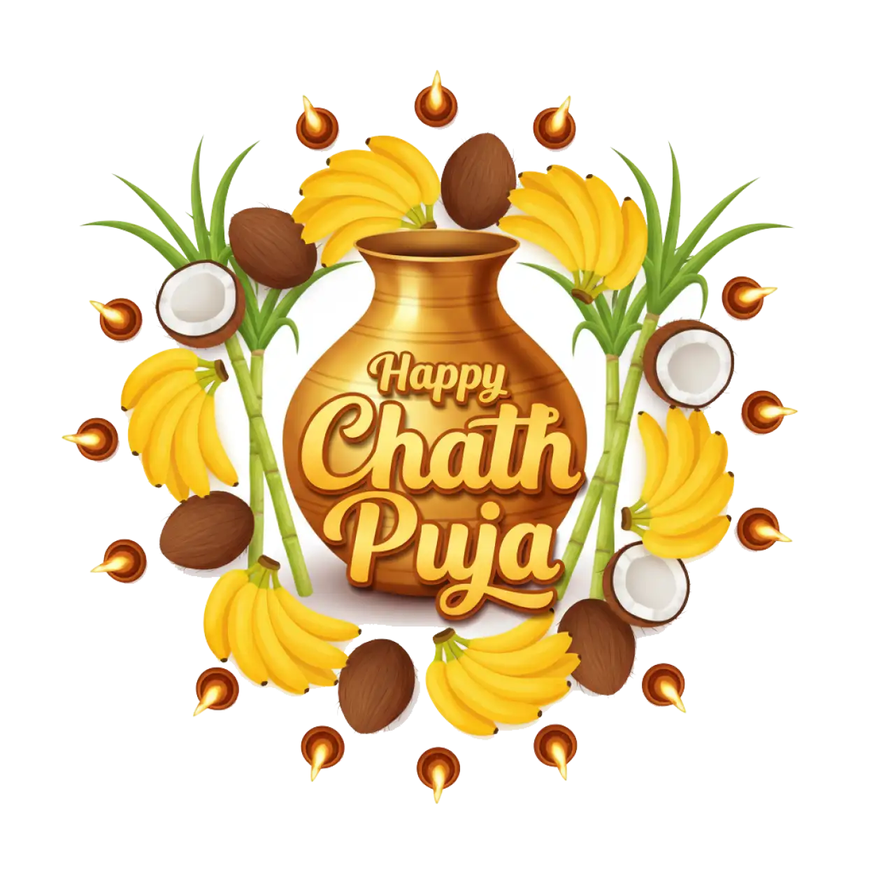 Chhath Puja Png For Graphic Design Project - Royalty Free Happy Chhath Puja Png Image | Pngmagic Free Download Chhath Puja Png For Graphic Design Project - High Quality Happy Chhath Puja Png PNG Image