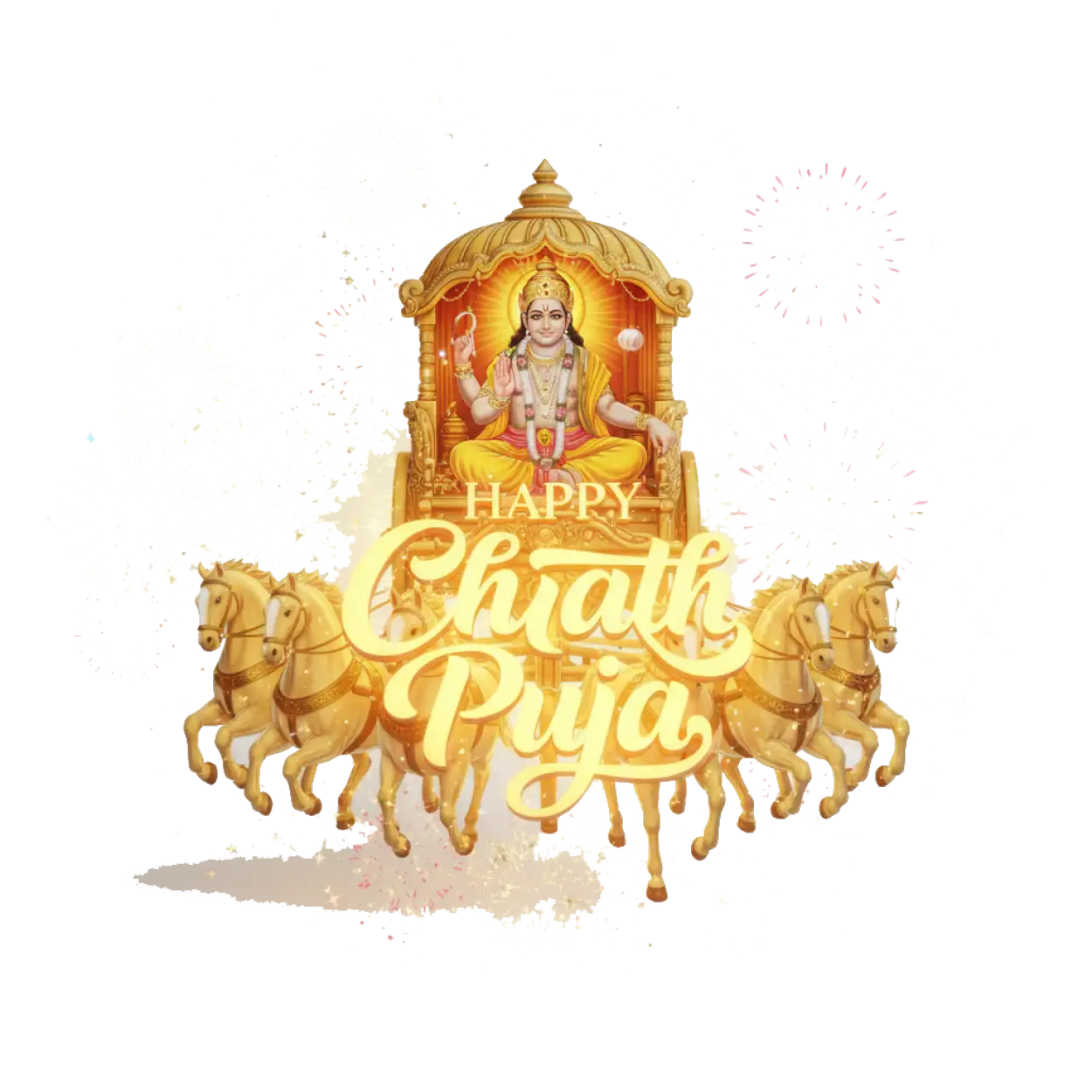 Free Download Chhath Puja Png With Offering Plate - High Quality Happy Chhath Puja Png PNG Image