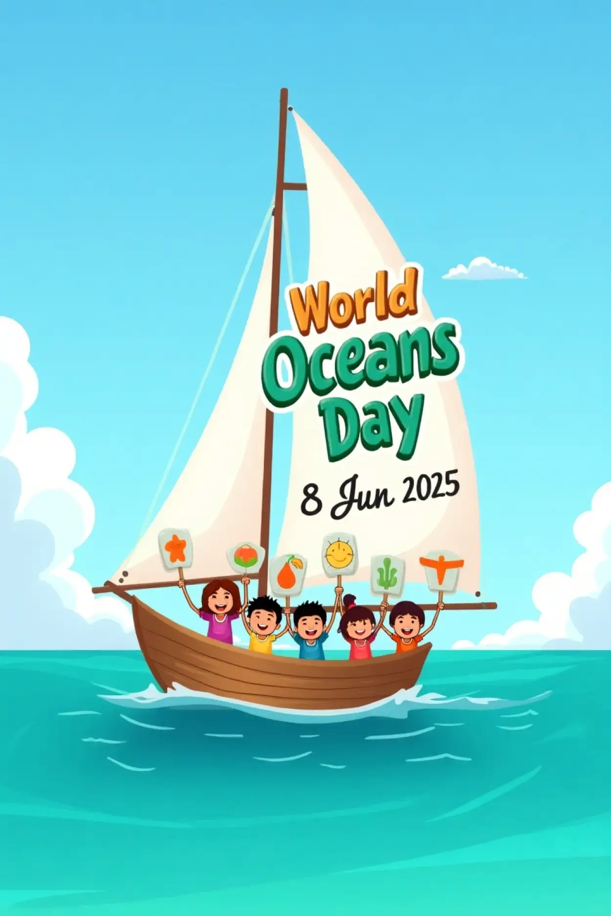 Free Download Child-friendly Ocean Day Picture - High Quality World Oceans Day Background