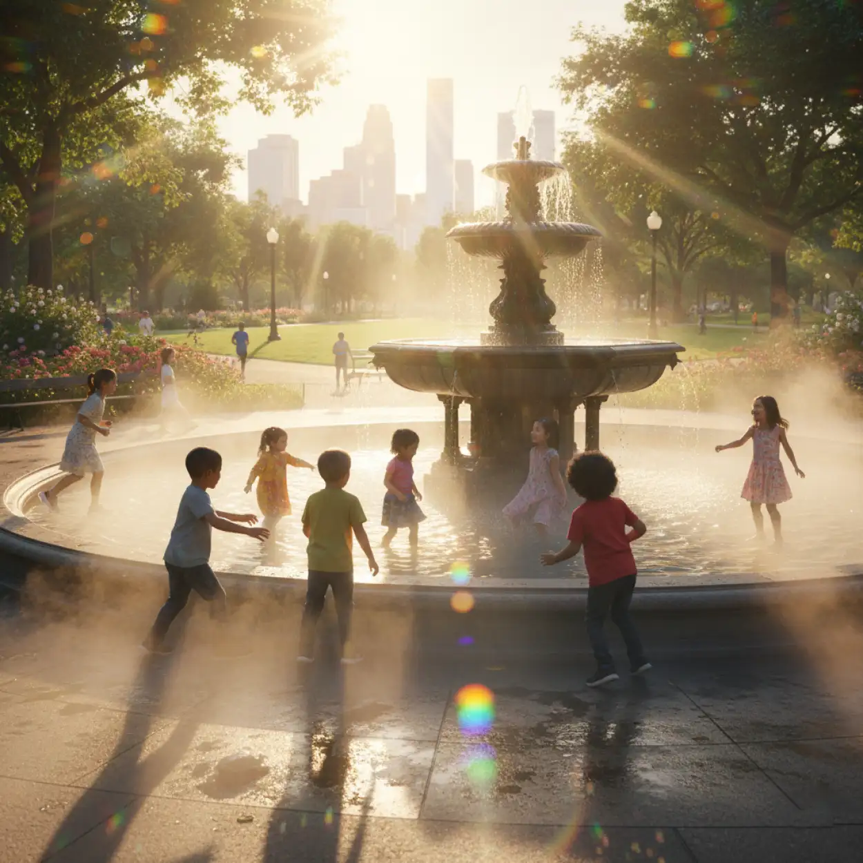 childrens day background with artistic texture