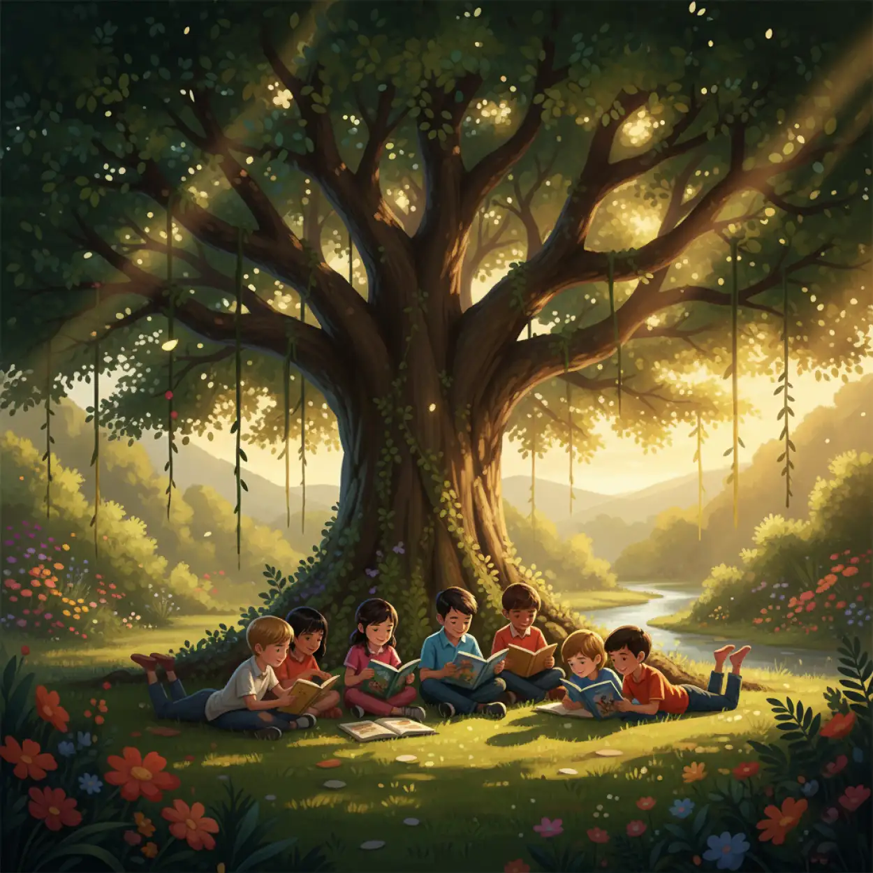 childrens day background with celebration concept