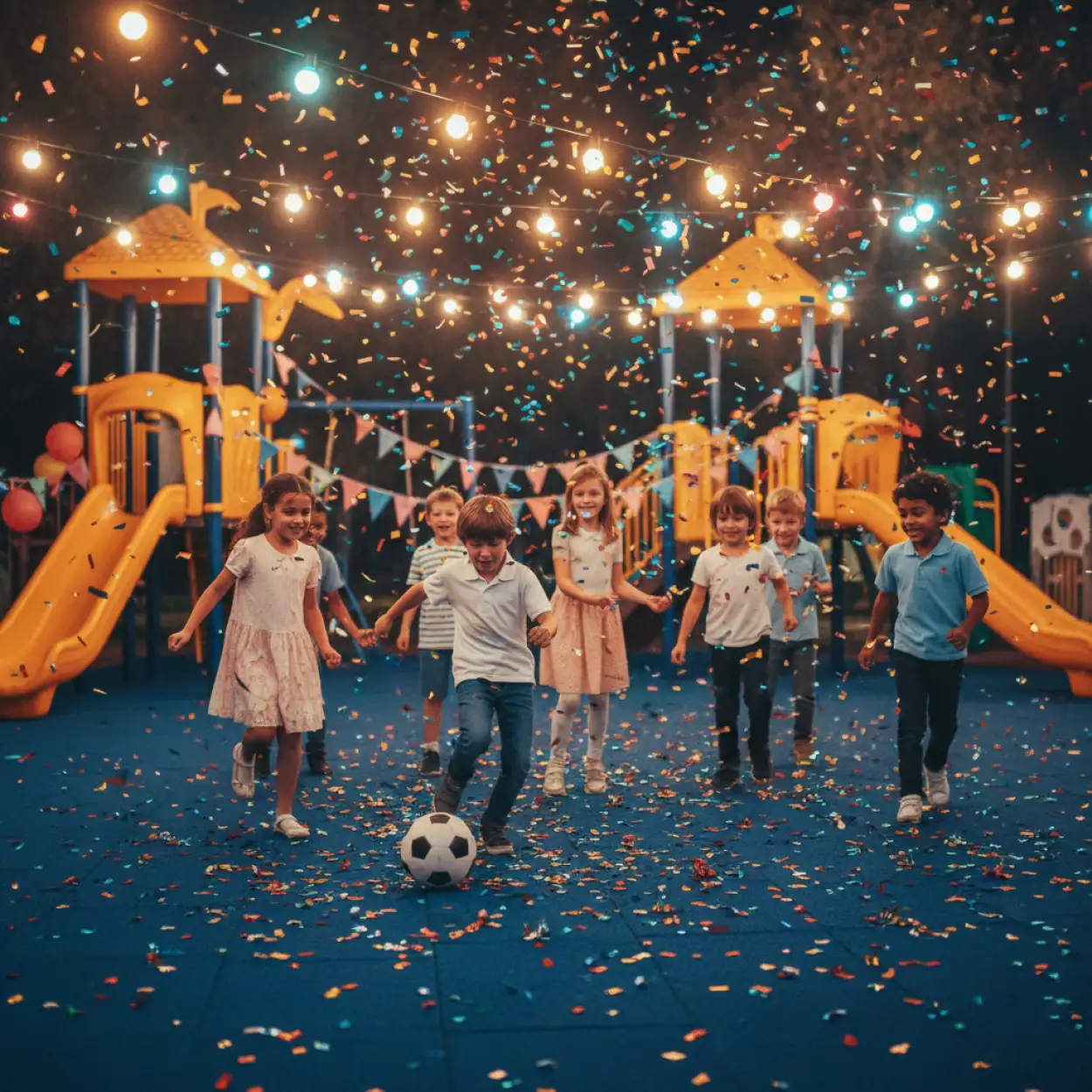 childrens day background with creative typography