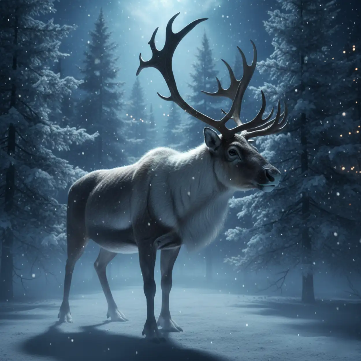 christmas background with santa claus festive design