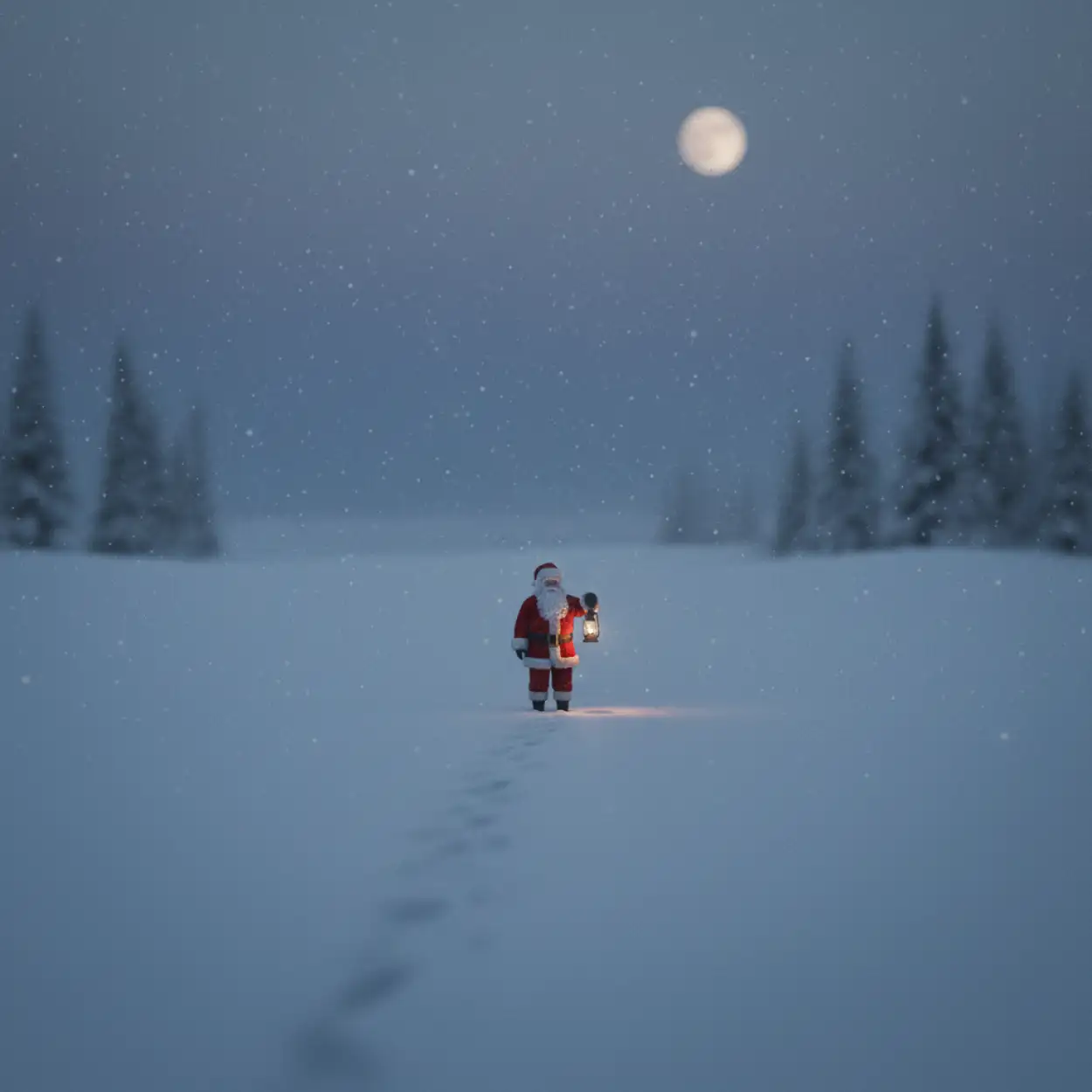 christmas background with santa claus for flyer