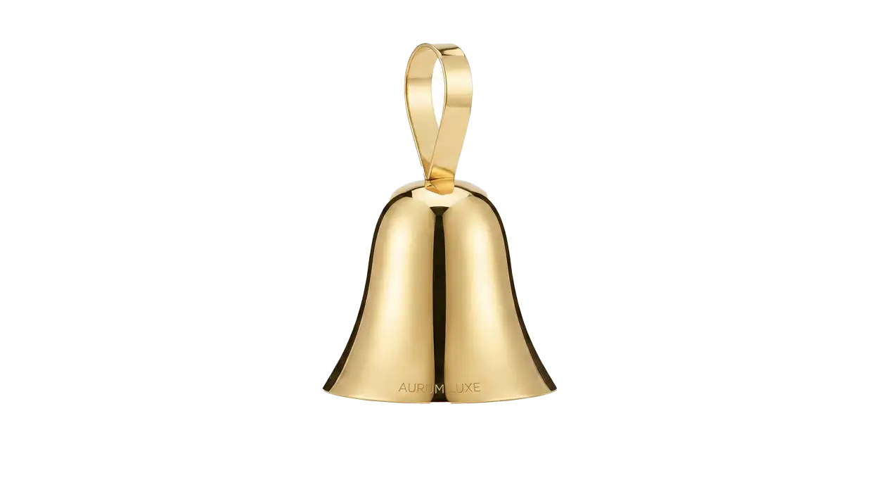 Free Download Christmas Bell Png For Invitation Card - High Quality Christmas Bell Png PNG Image