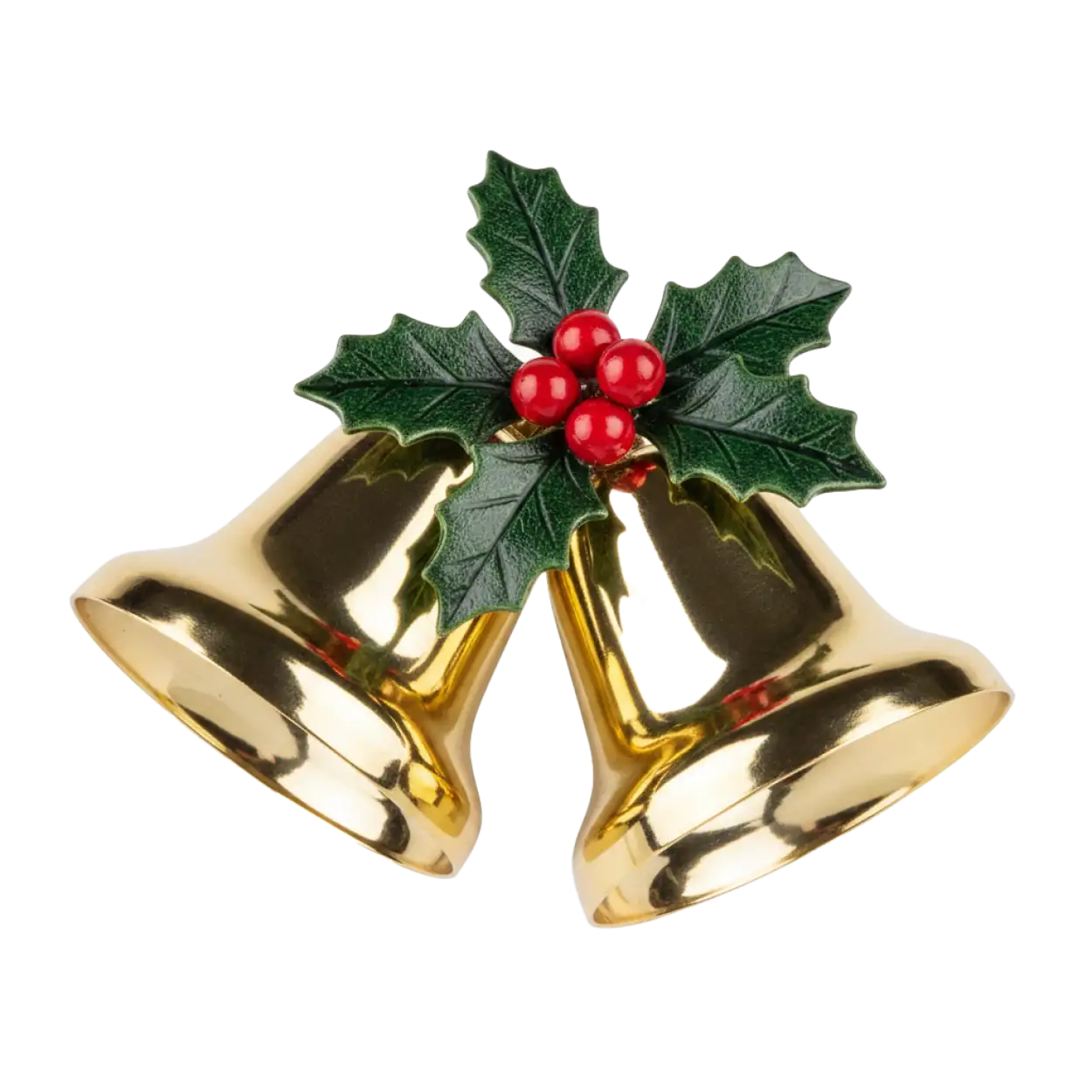 Free Download Christmas Bells Clipart Png High Quality - High Quality Hristmas Bells Png PNG Image