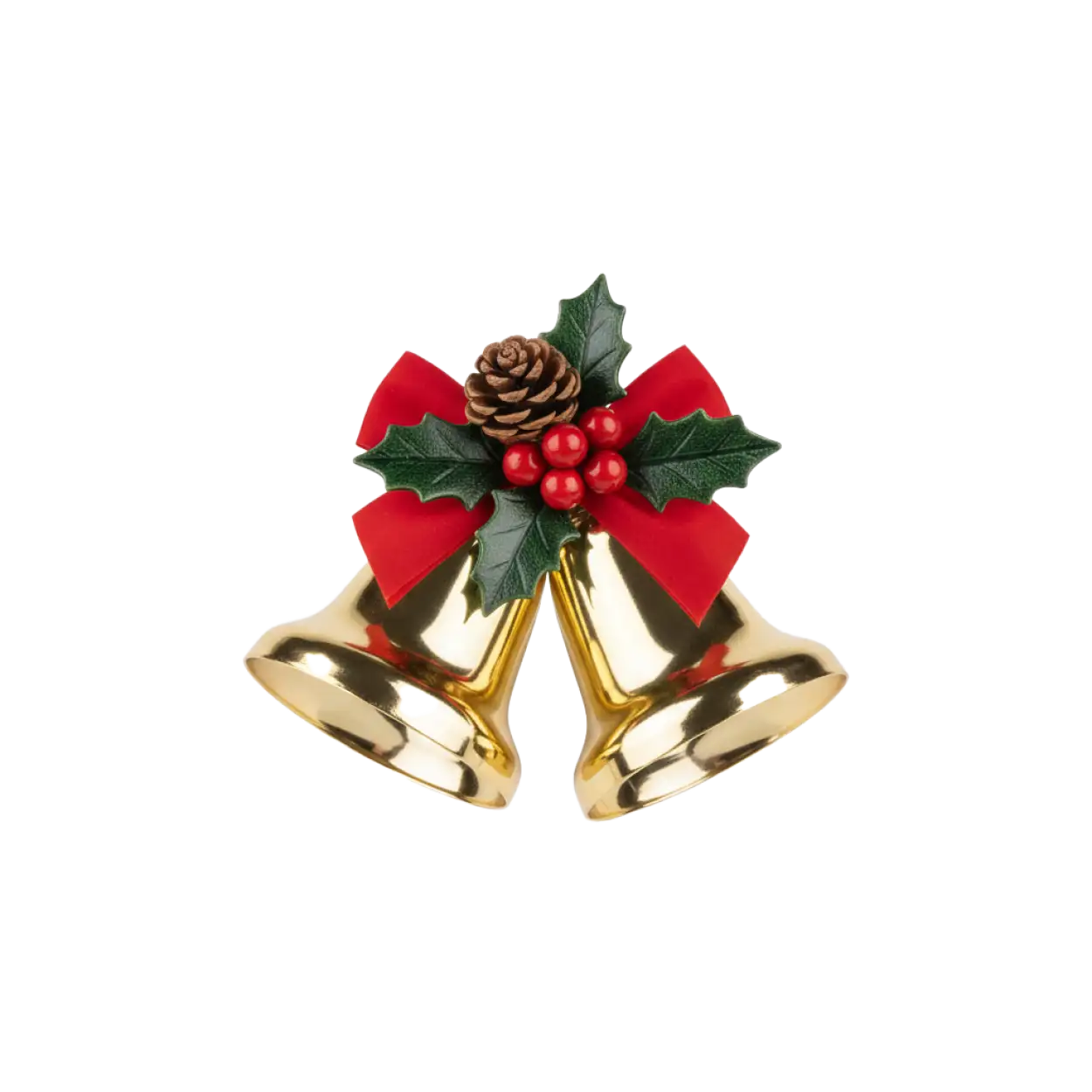 Free Download Christmas Bells Png For Greeting Cards - High Quality Christmas Bells Png PNG Image