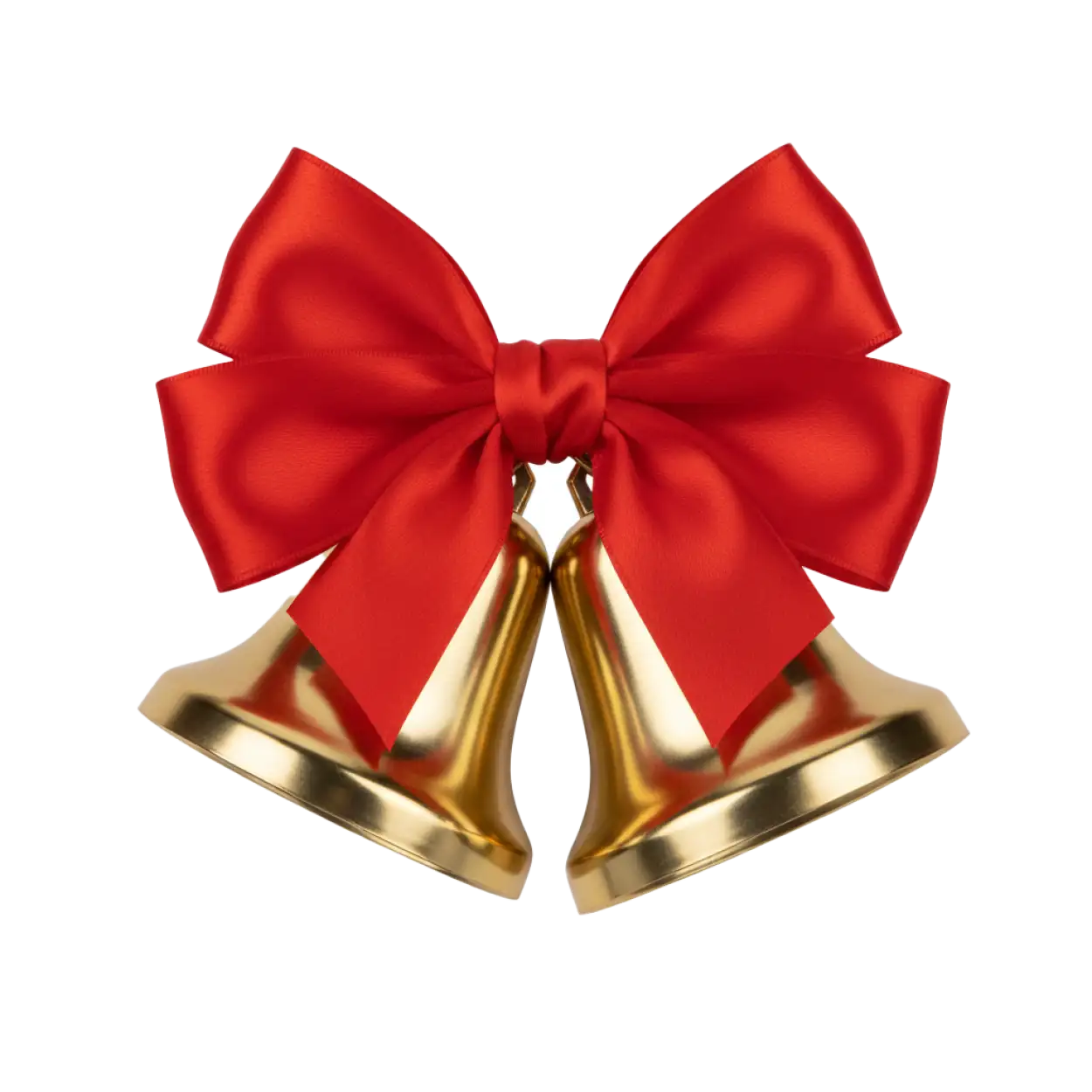 Free Download Christmas Bells Png For Invitation Card - High Quality Christmas Bells Png PNG Image