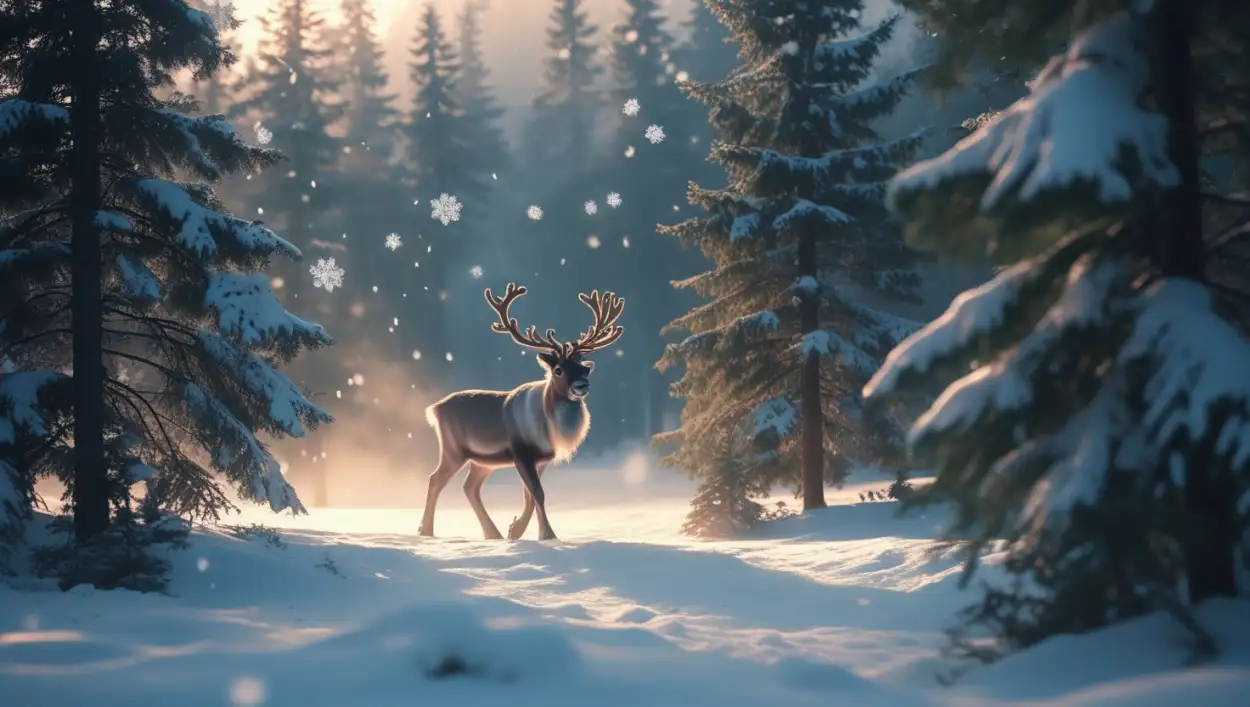 Christmas tree desktop wallpaper