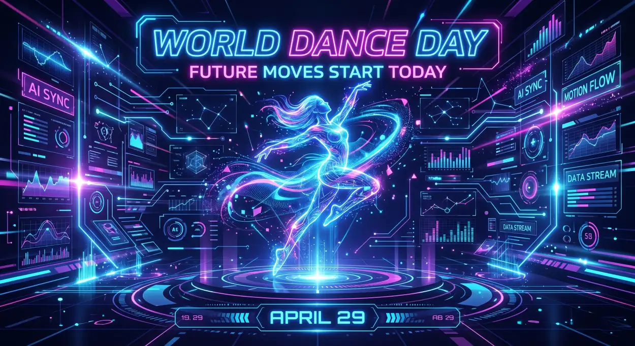 Free Download Cinematic Dance Video Concepts - High Quality World Dance Day 2026 Image
